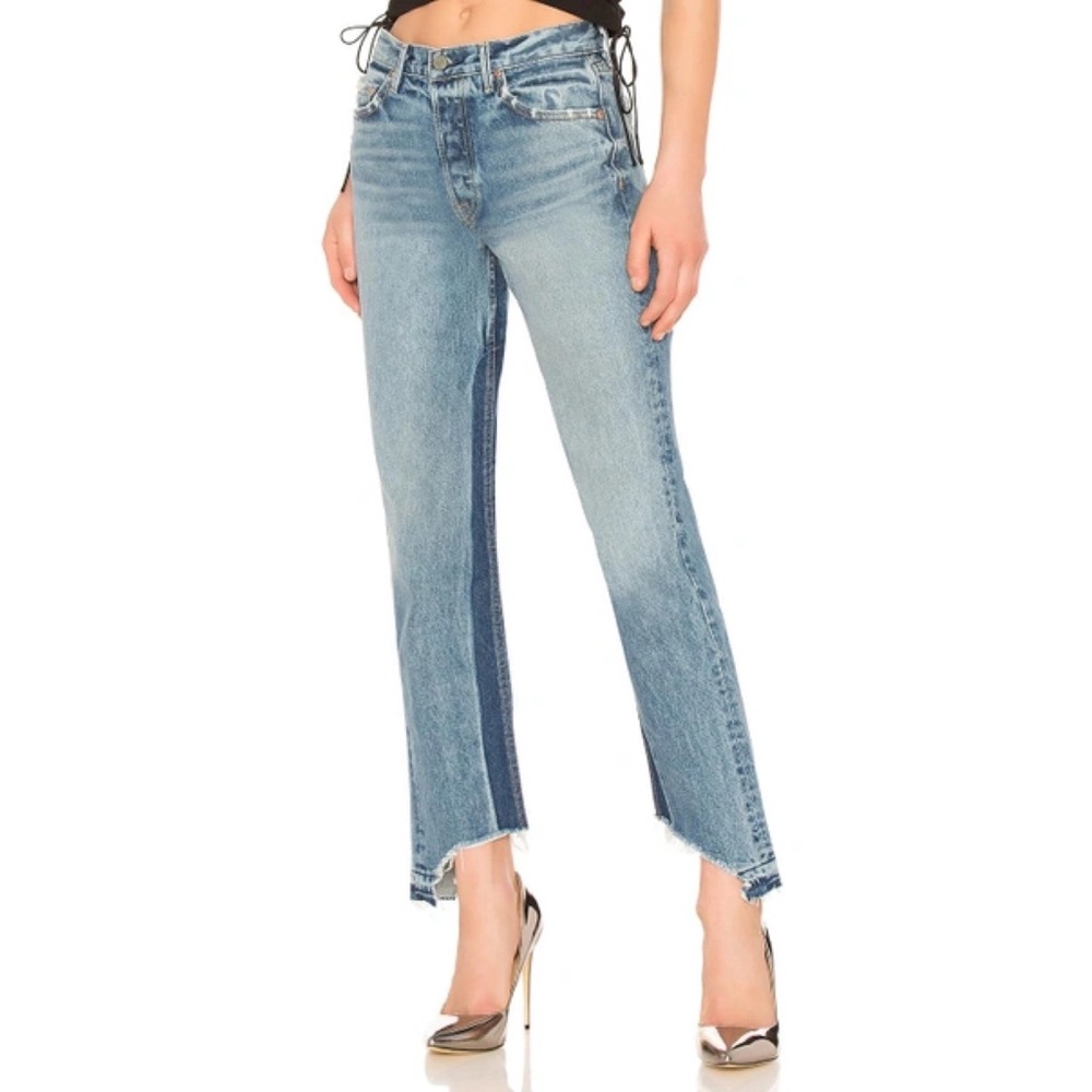 Grlfrnd Helena Straight Leg Jean